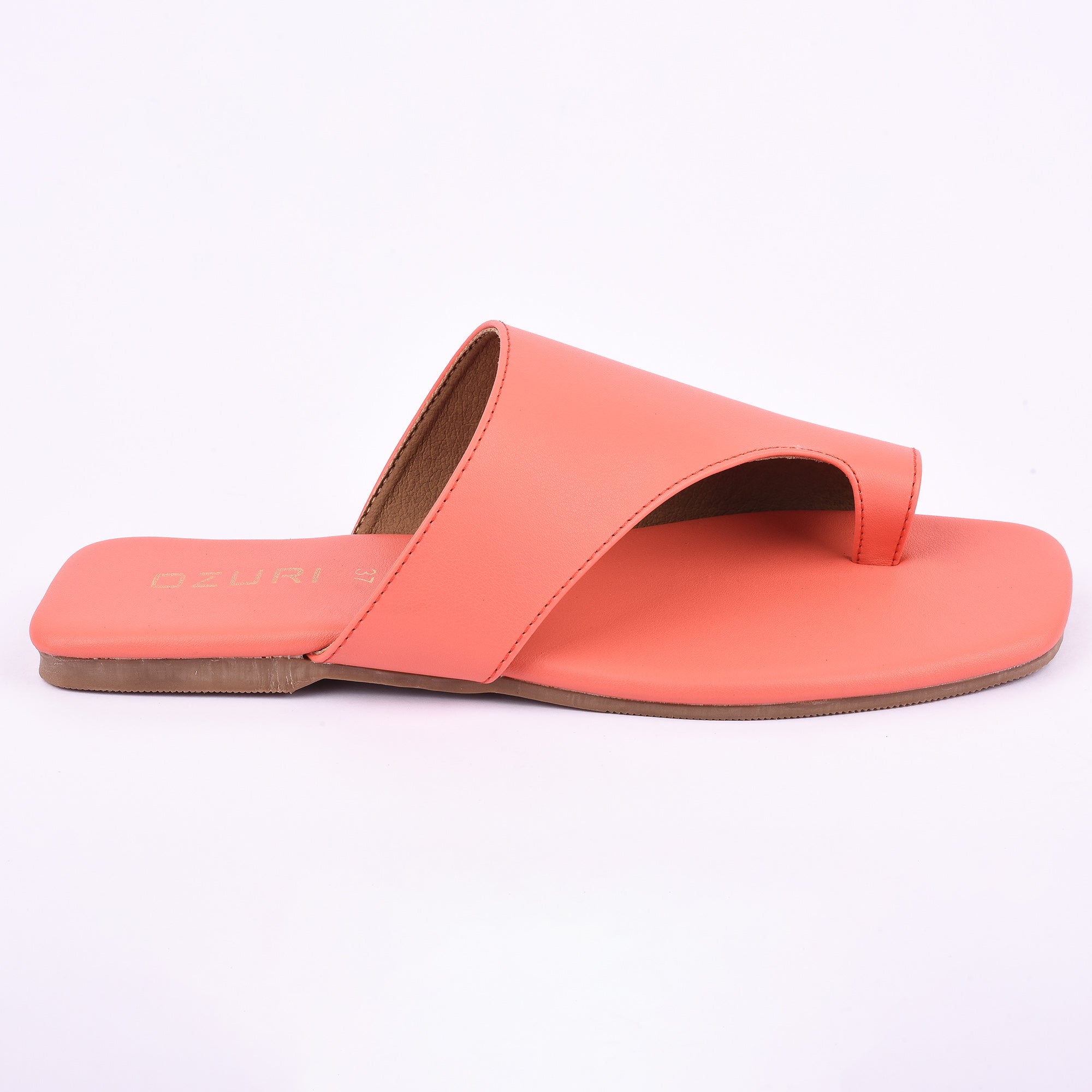 Modern Slip-On Toe Loop Flat Sandal for Women