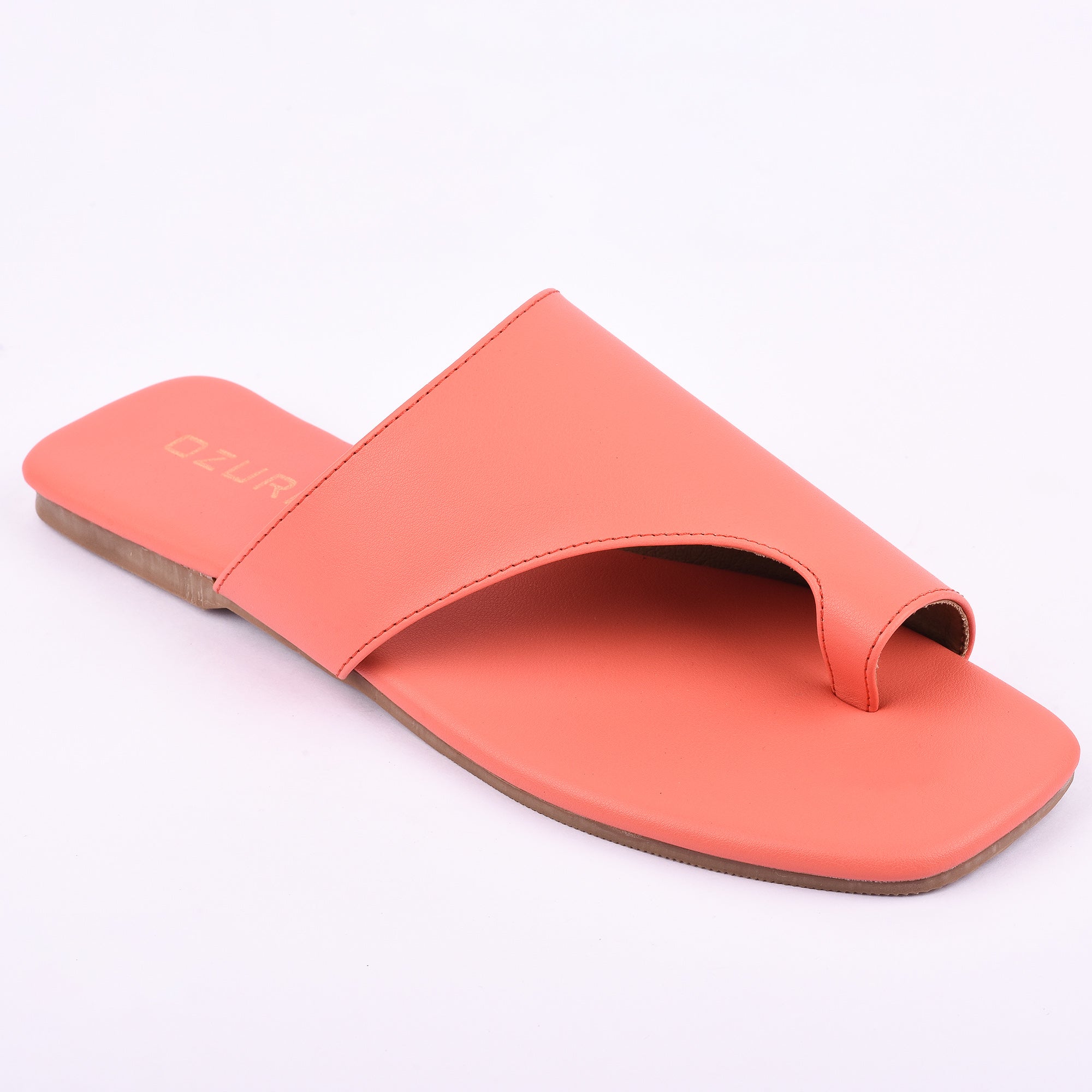 Modern Slip-On Toe Loop Flat Sandal for Women