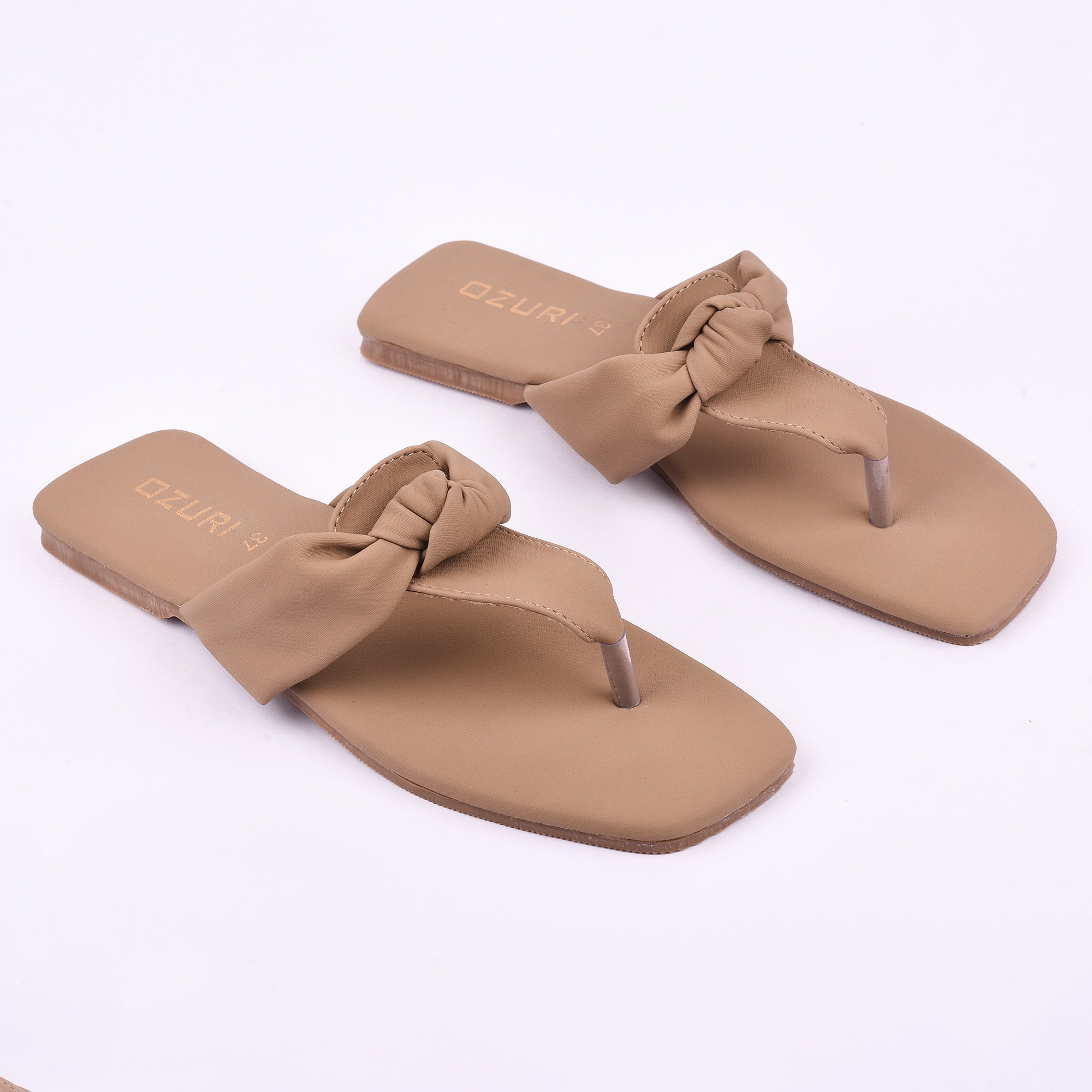 Trendy Knotted Strap Flat Sandal for Women