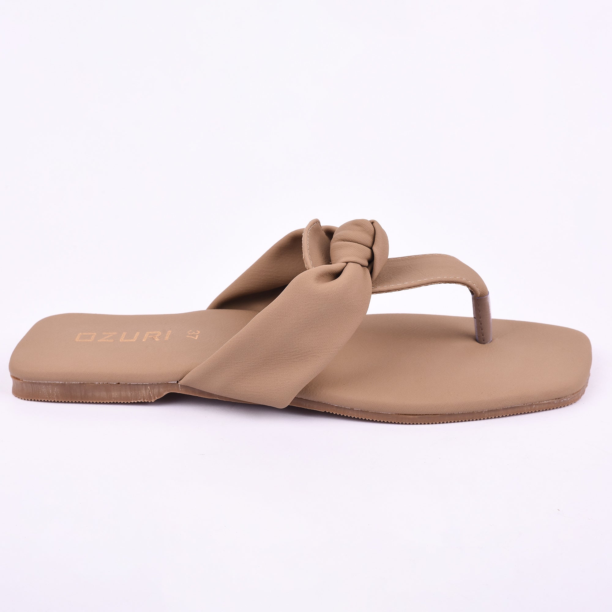 Trendy Knotted Strap Flat Sandal for Women