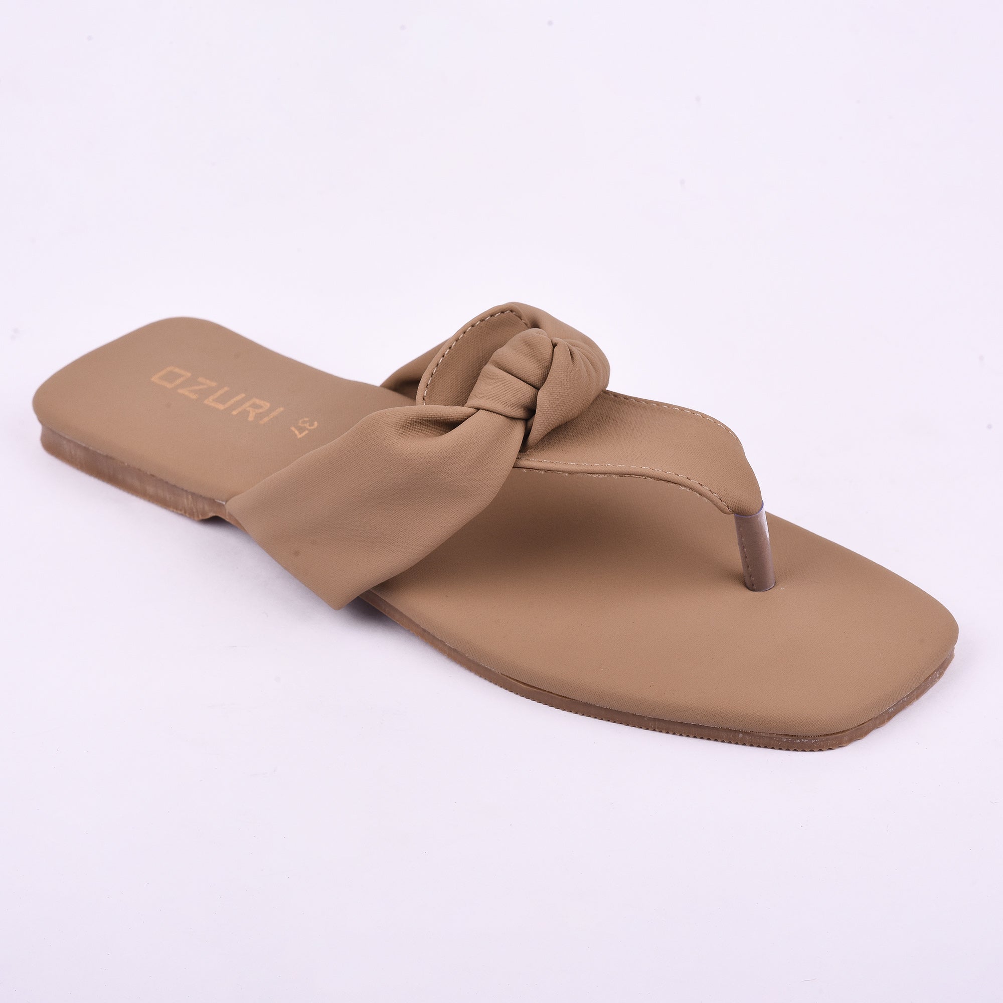 Trendy Knotted Strap Flat Sandal for Women