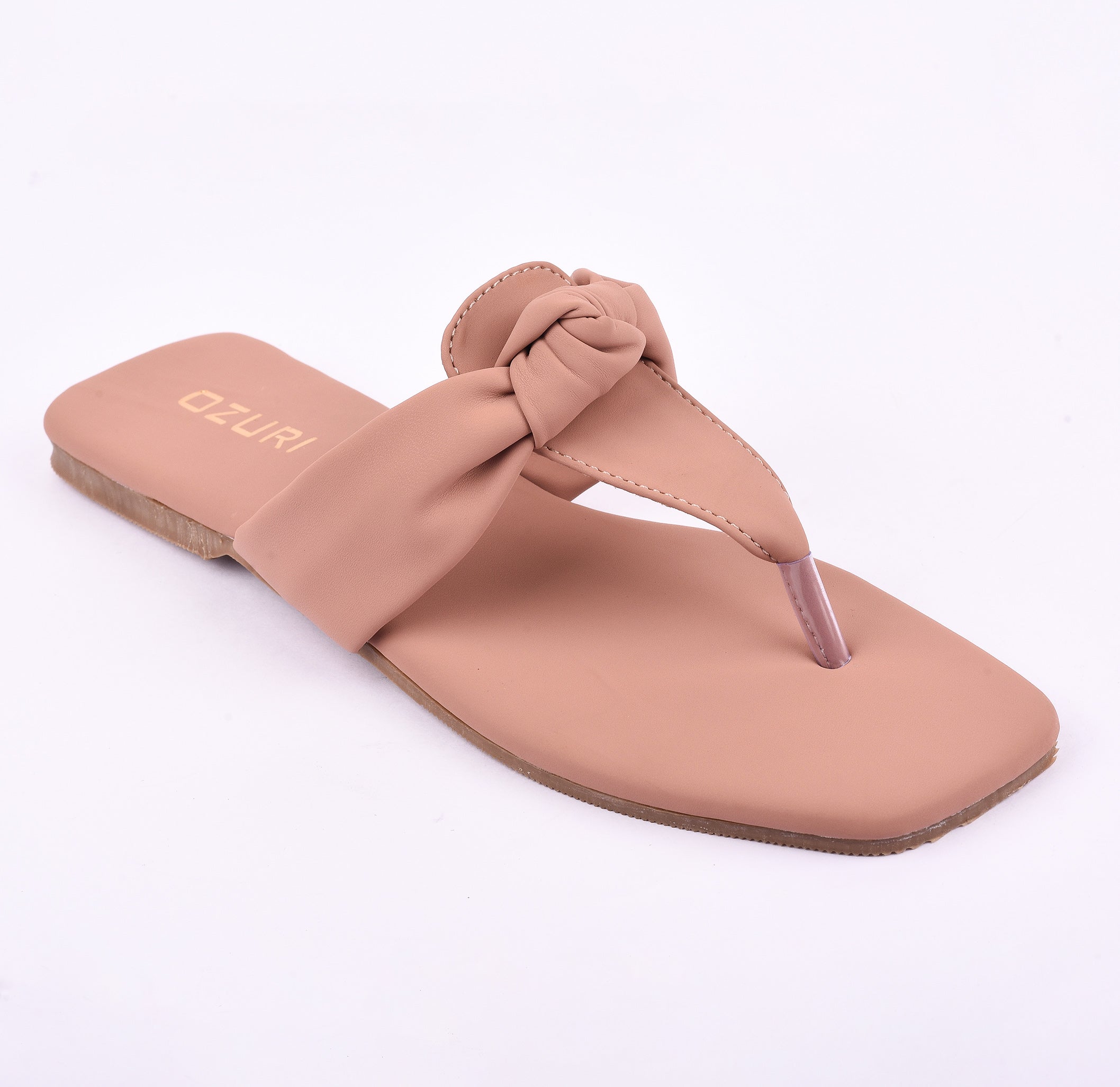 Trendy Knotted Strap Flat Sandal for Women