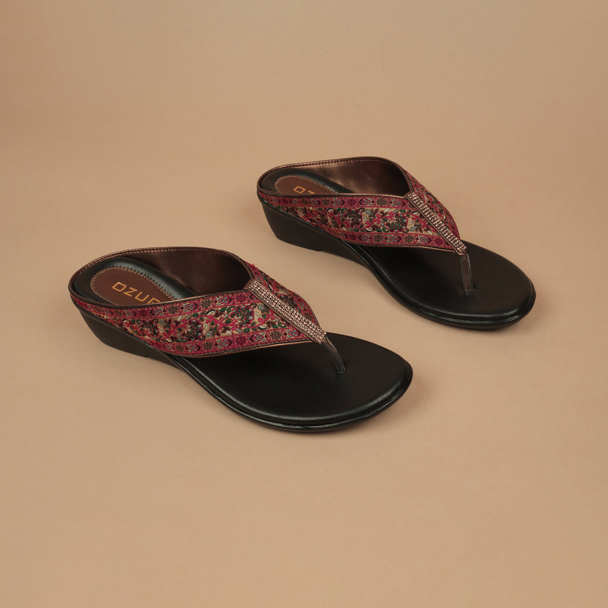 Zifat Embroidered Slip Ons