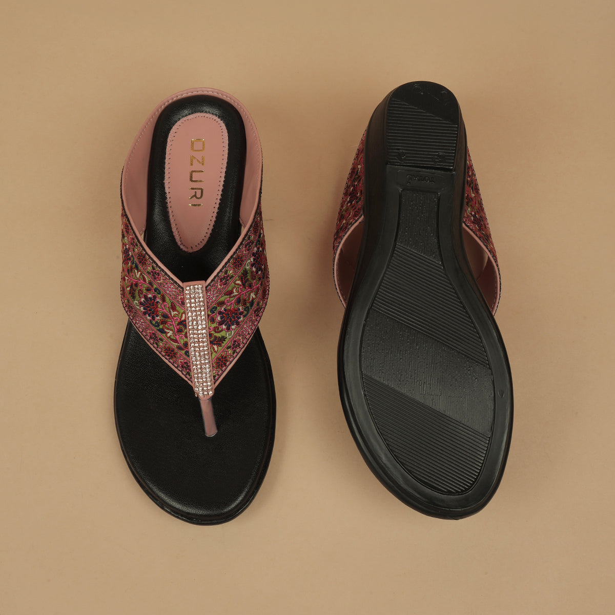 Zifat Embroidered Slip Ons