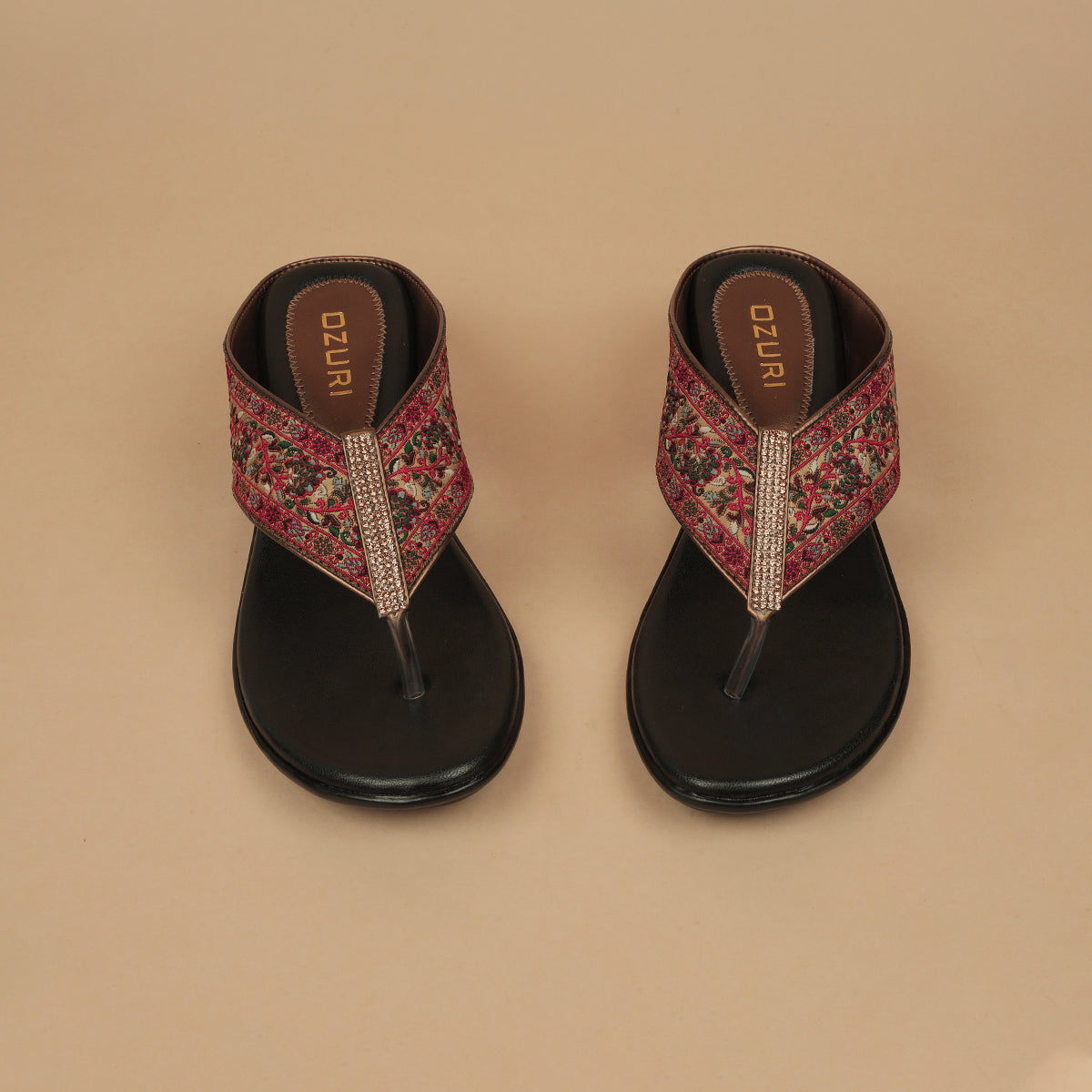 Zifat Embroidered Slip Ons