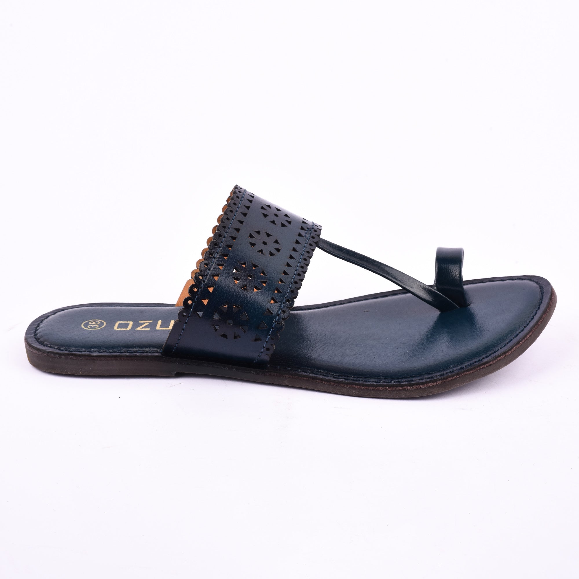 Ozuri Handcrafted Kolhapuri Flats for Women