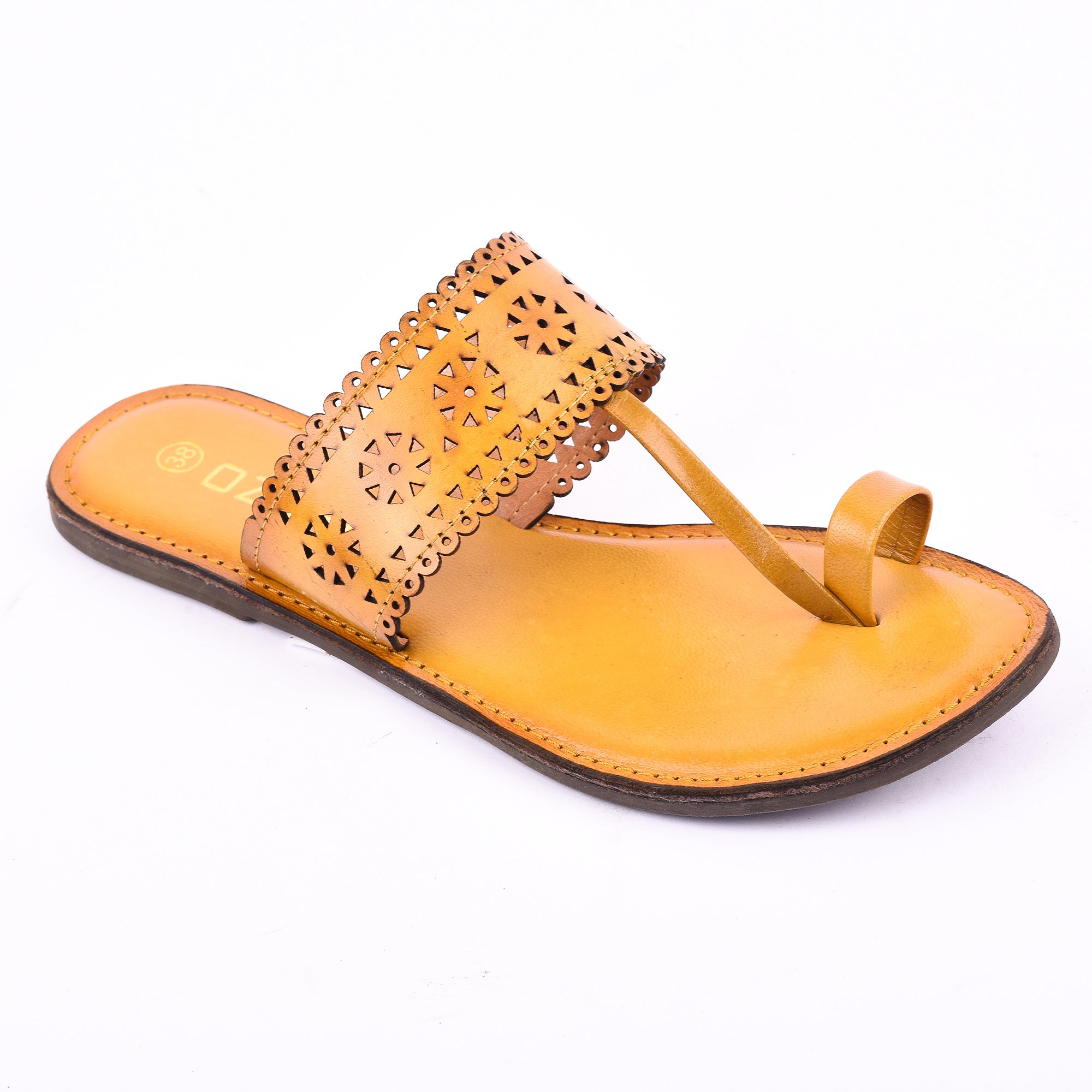 Ozuri Handcrafted Kolhapuri Flats for Women