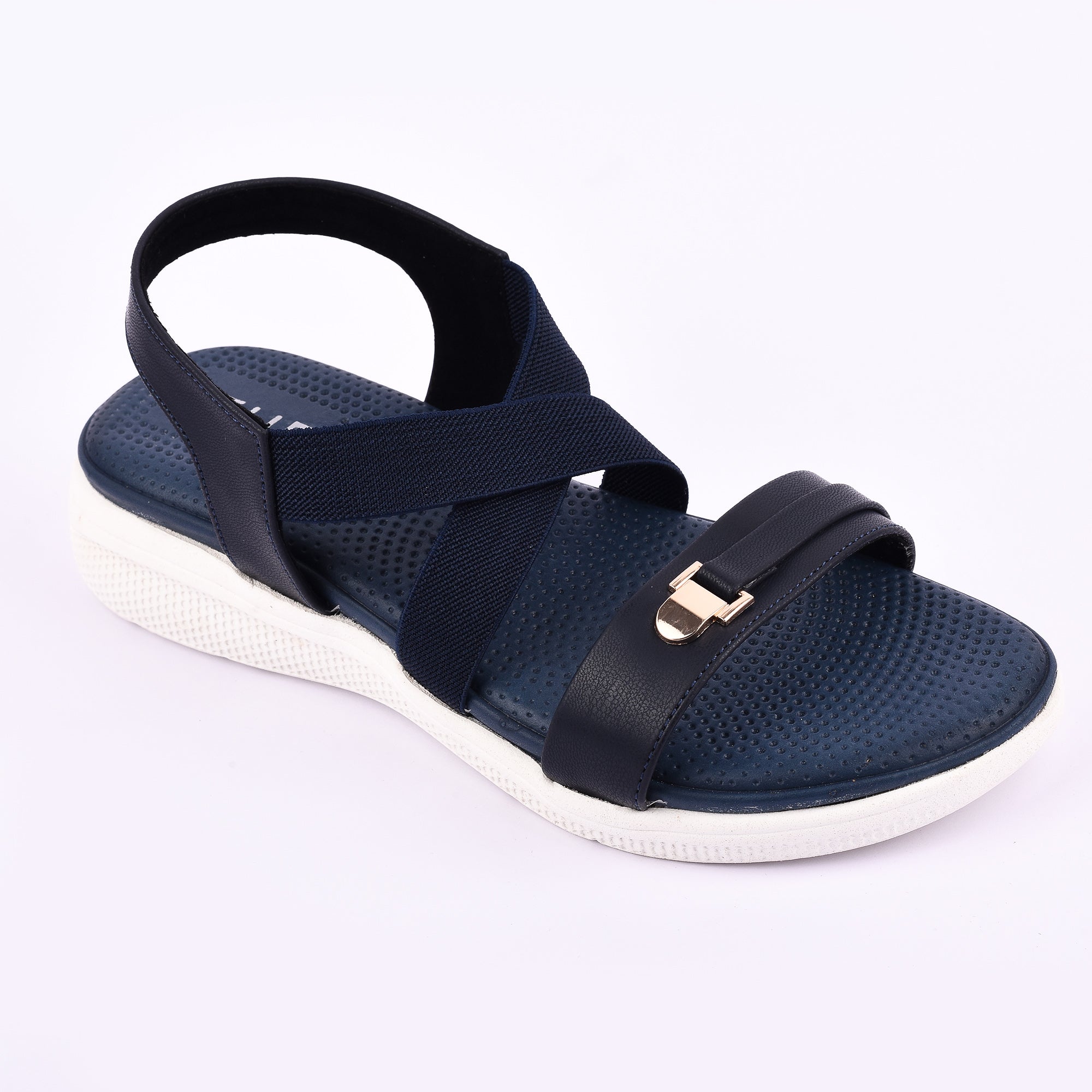 Women’s Casual Sandals with Cross Straps and Comfort Sole