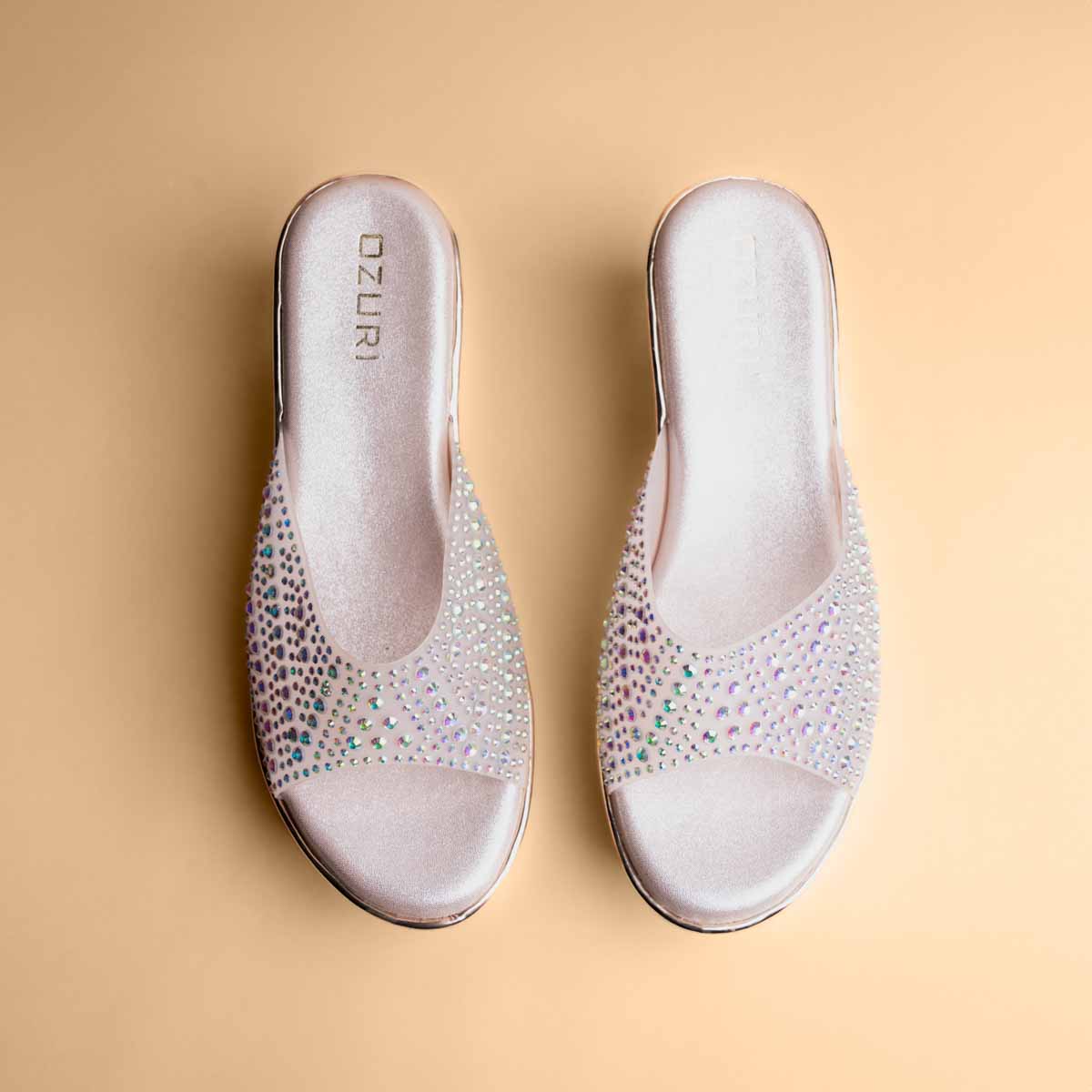 Irina Embellished Slip On Wedges