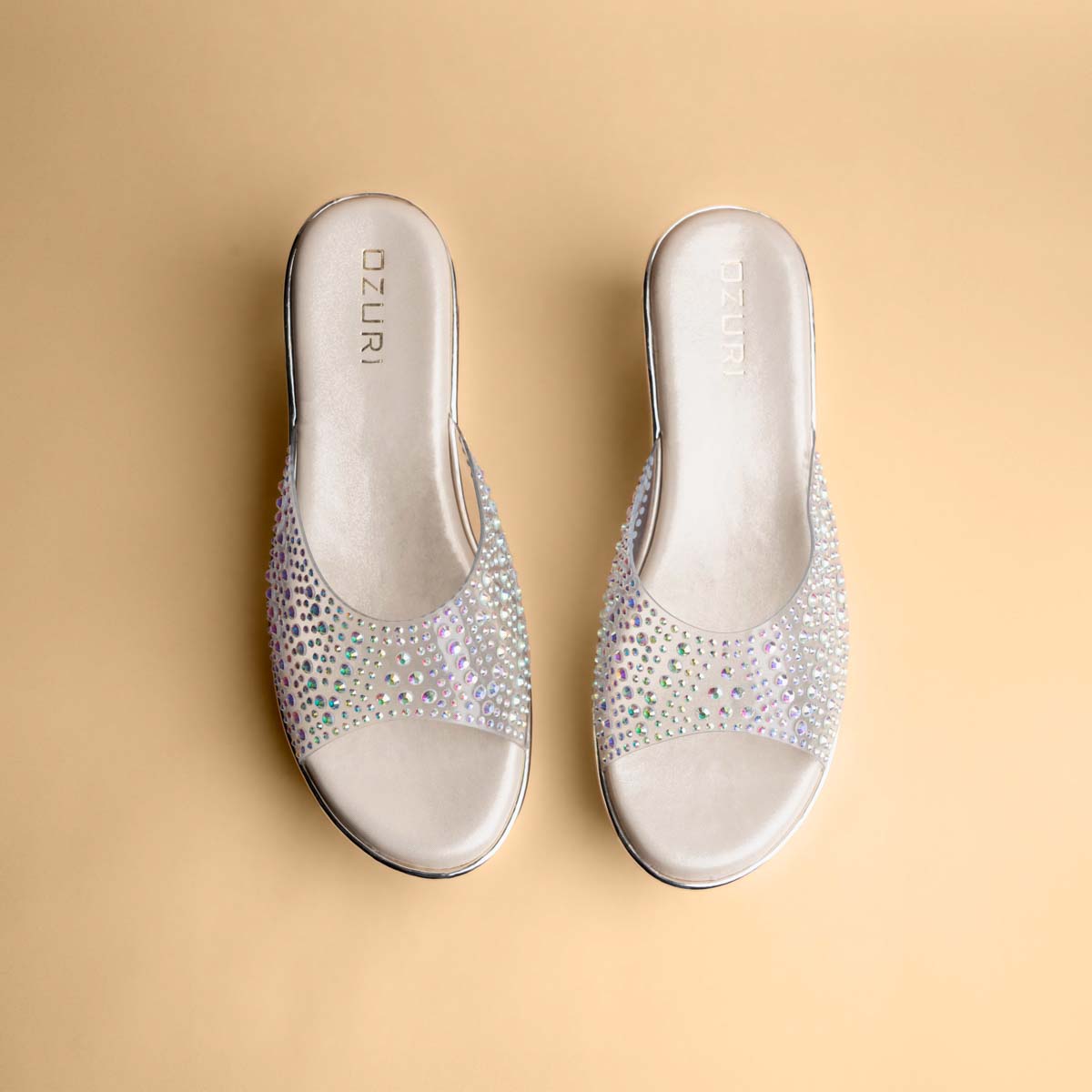 Irina Embellished Slip On Wedges