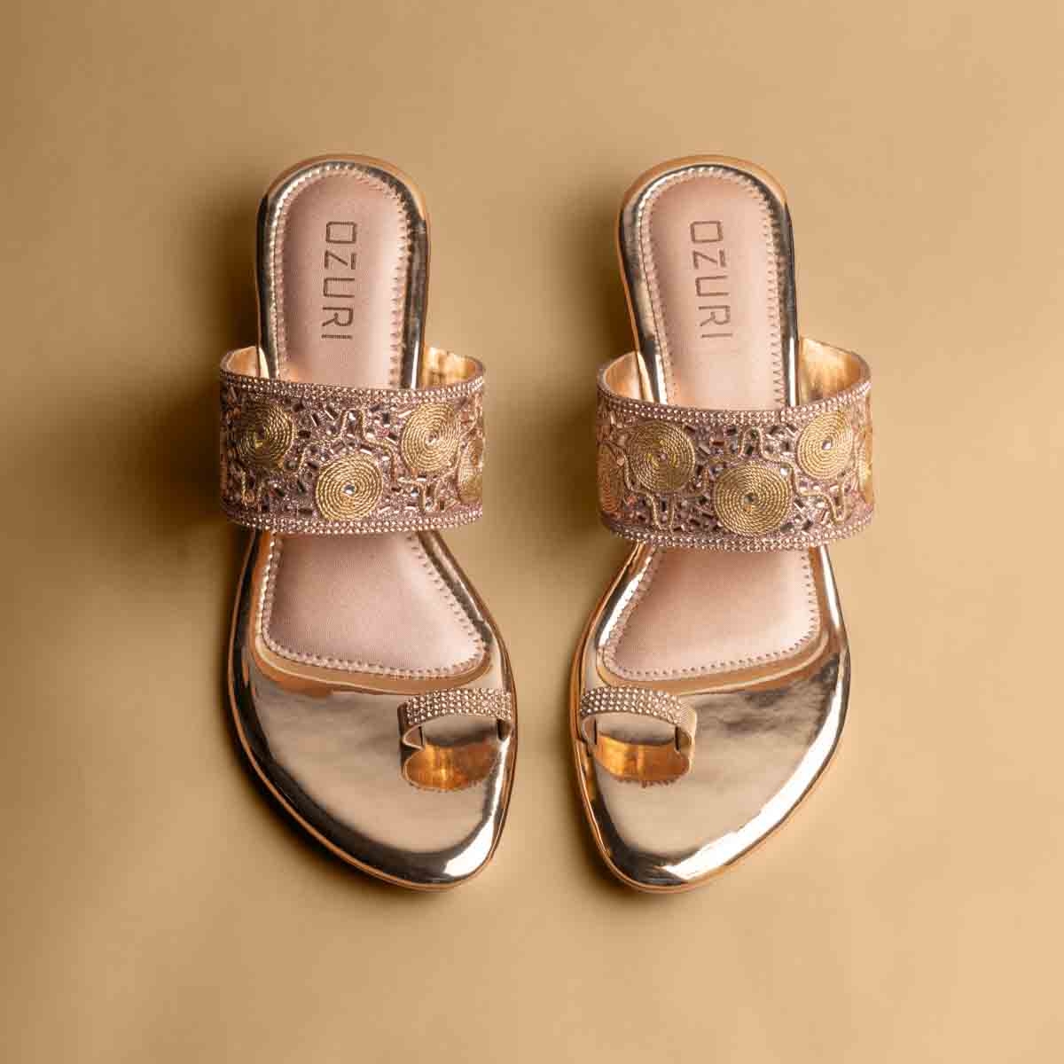 Manya Embroidered Flats