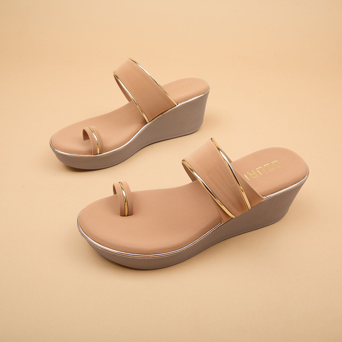 Rhea Comfortable Toe Ring Wedges