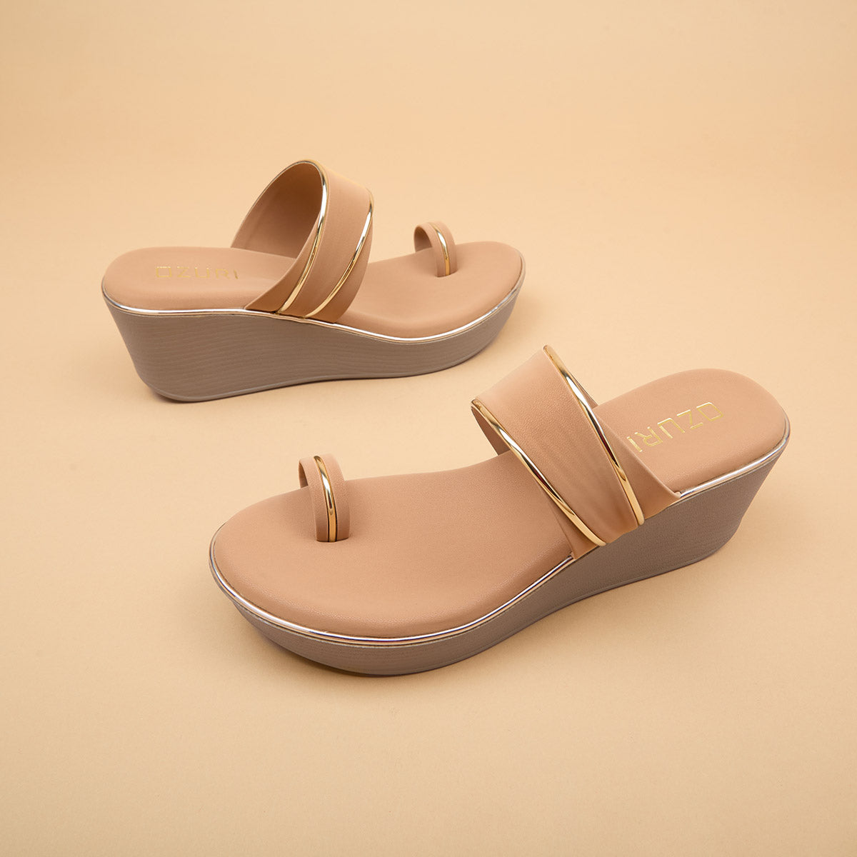 Rhea Comfortable Toe Ring Wedges