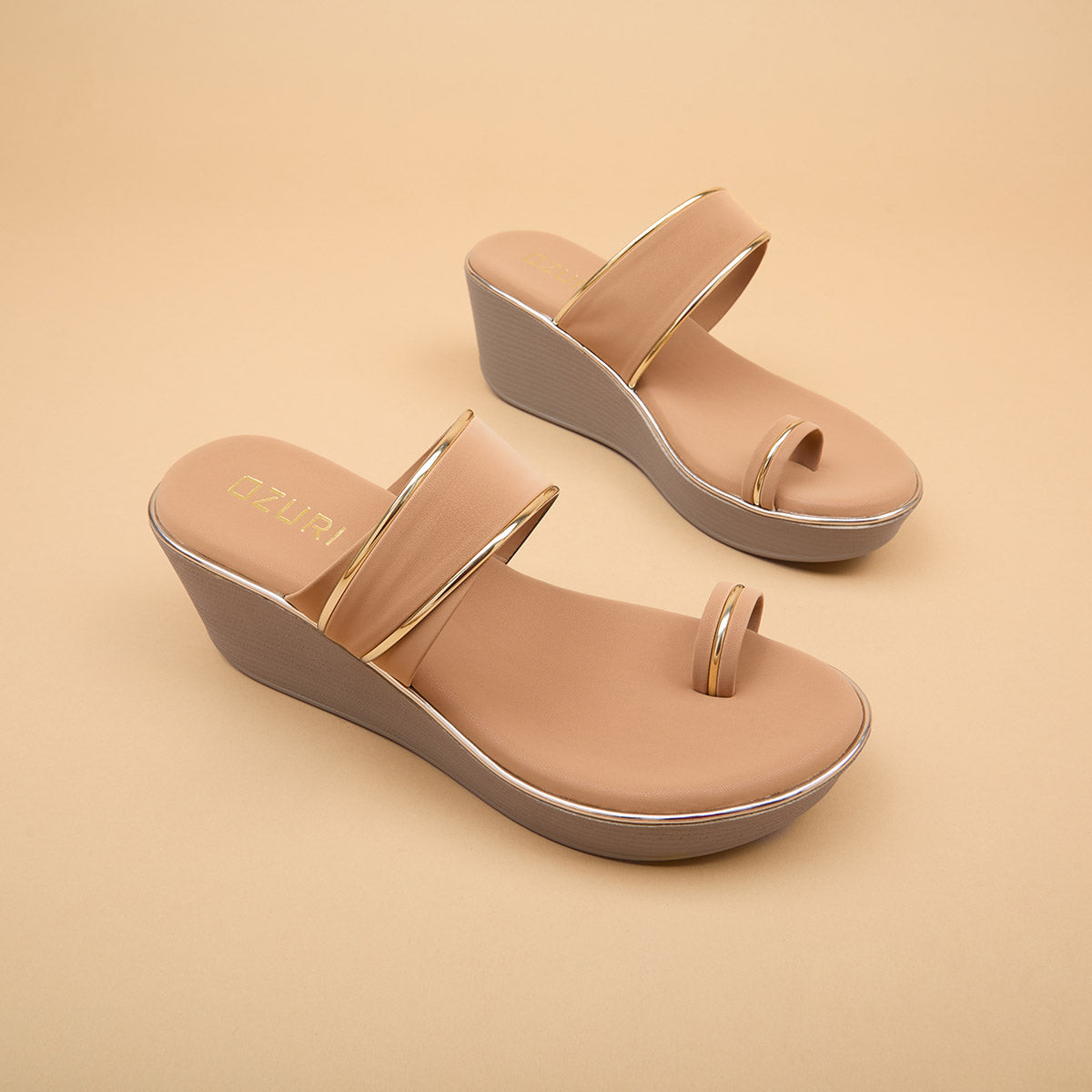 Rhea Comfortable Toe Ring Wedges