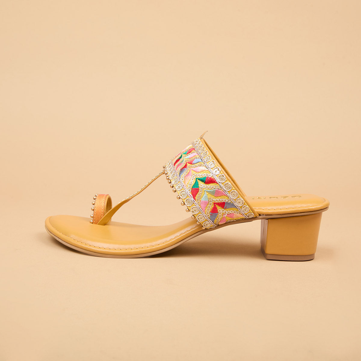 Trisha Handcrafted Kolhapuri Heels