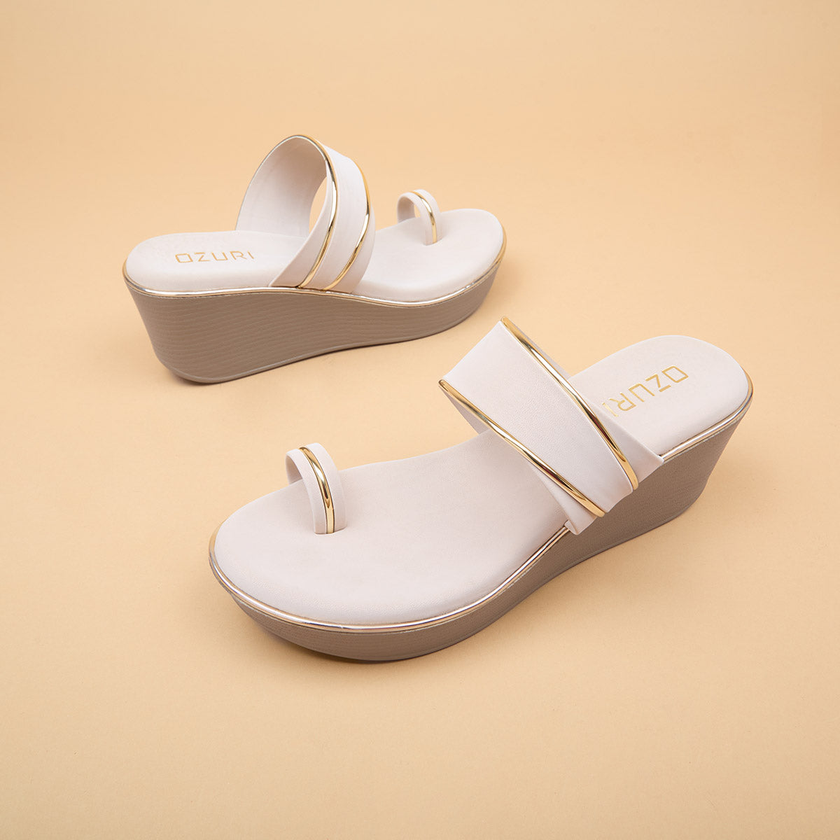 Rhea Comfortable Toe Ring Wedges