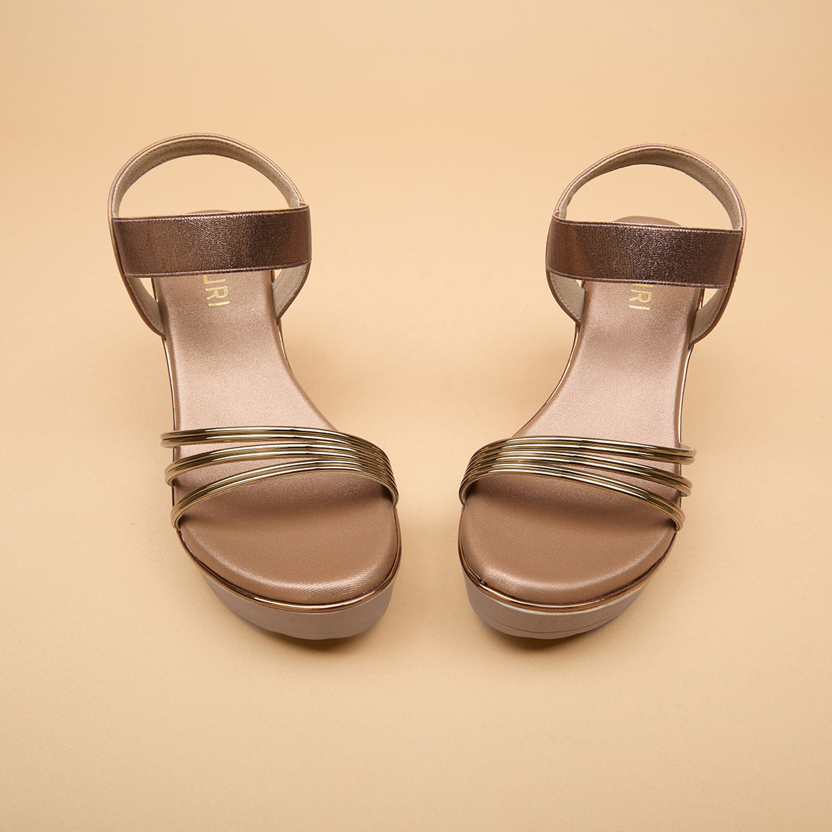 Linette Metallic Heels