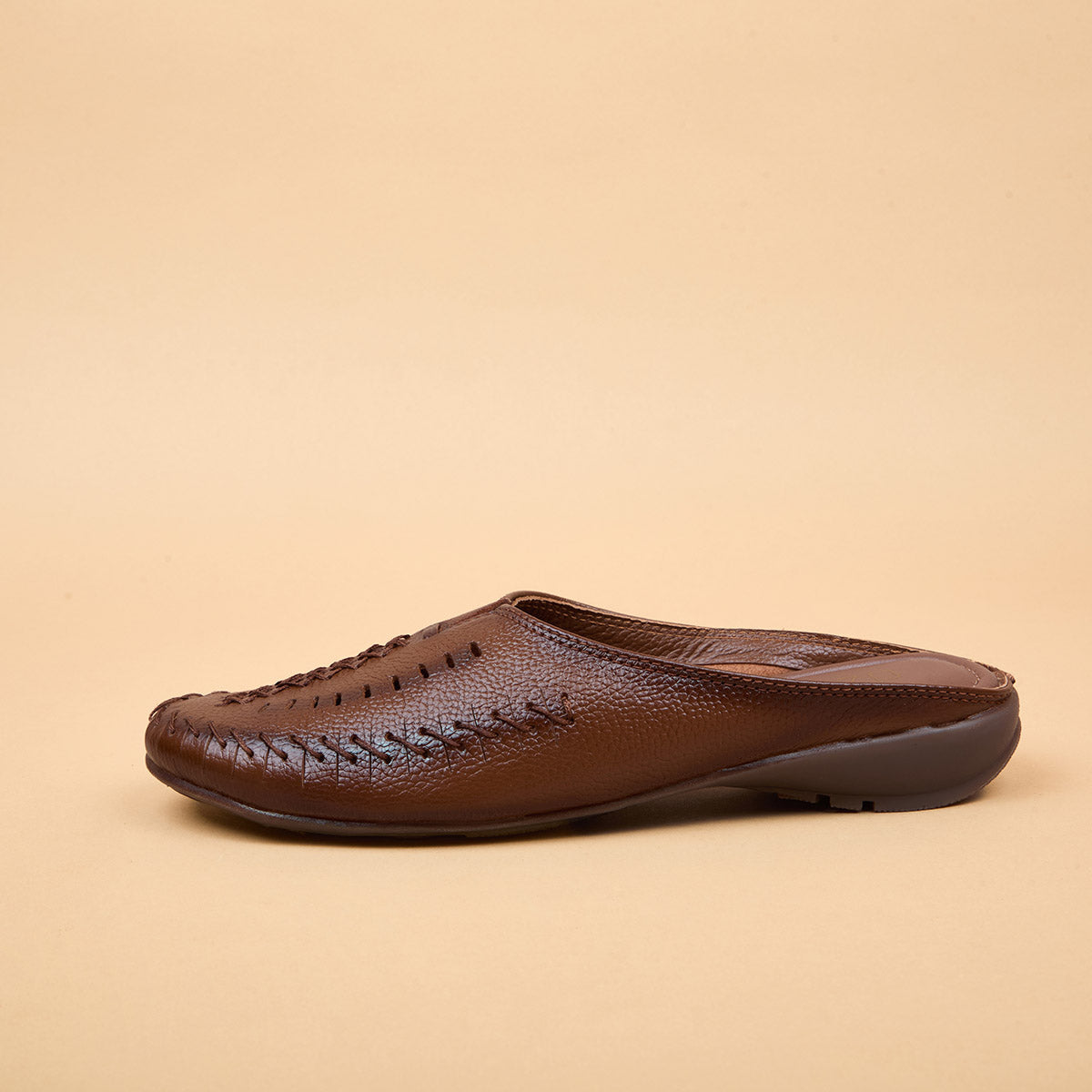 Sacha Handcrafted Leather Mules