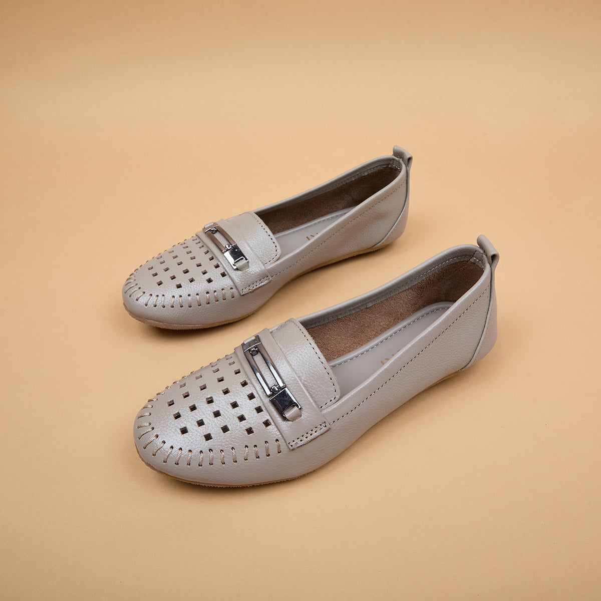 Mary Leather Loafers